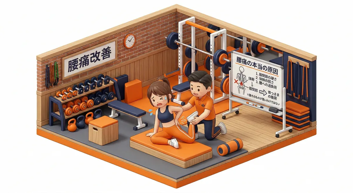 腰痛が治らないのは腰のせいじゃない|整骨院で繰り返す人へ