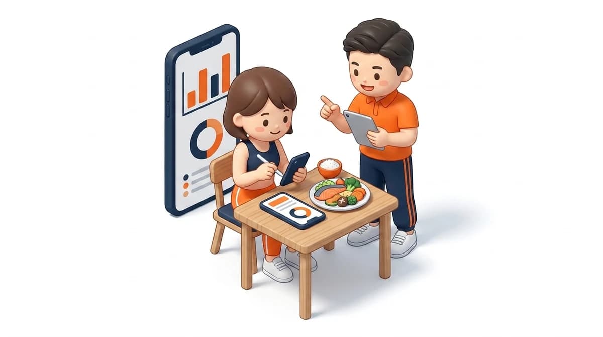 食事記録を始めたら全員が驚く|「食べてないのに痩せない」の正体をカロミルで見つけた話