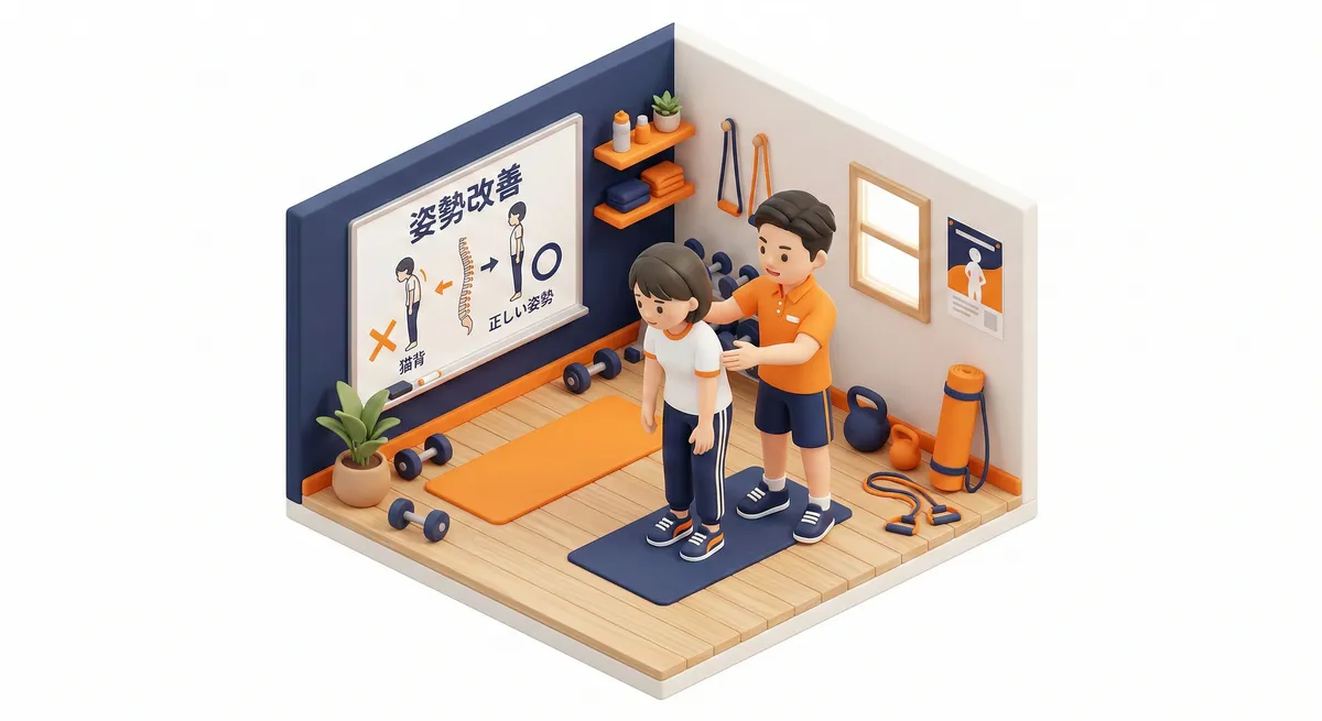 姿勢が悪いのは意志の問題じゃない|マッサージで繰り返す人に知ってほしいこと