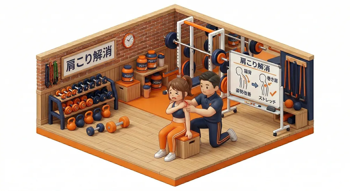 肩こりが治らない原因は肩じゃない|マッサージで繰り返す人へ