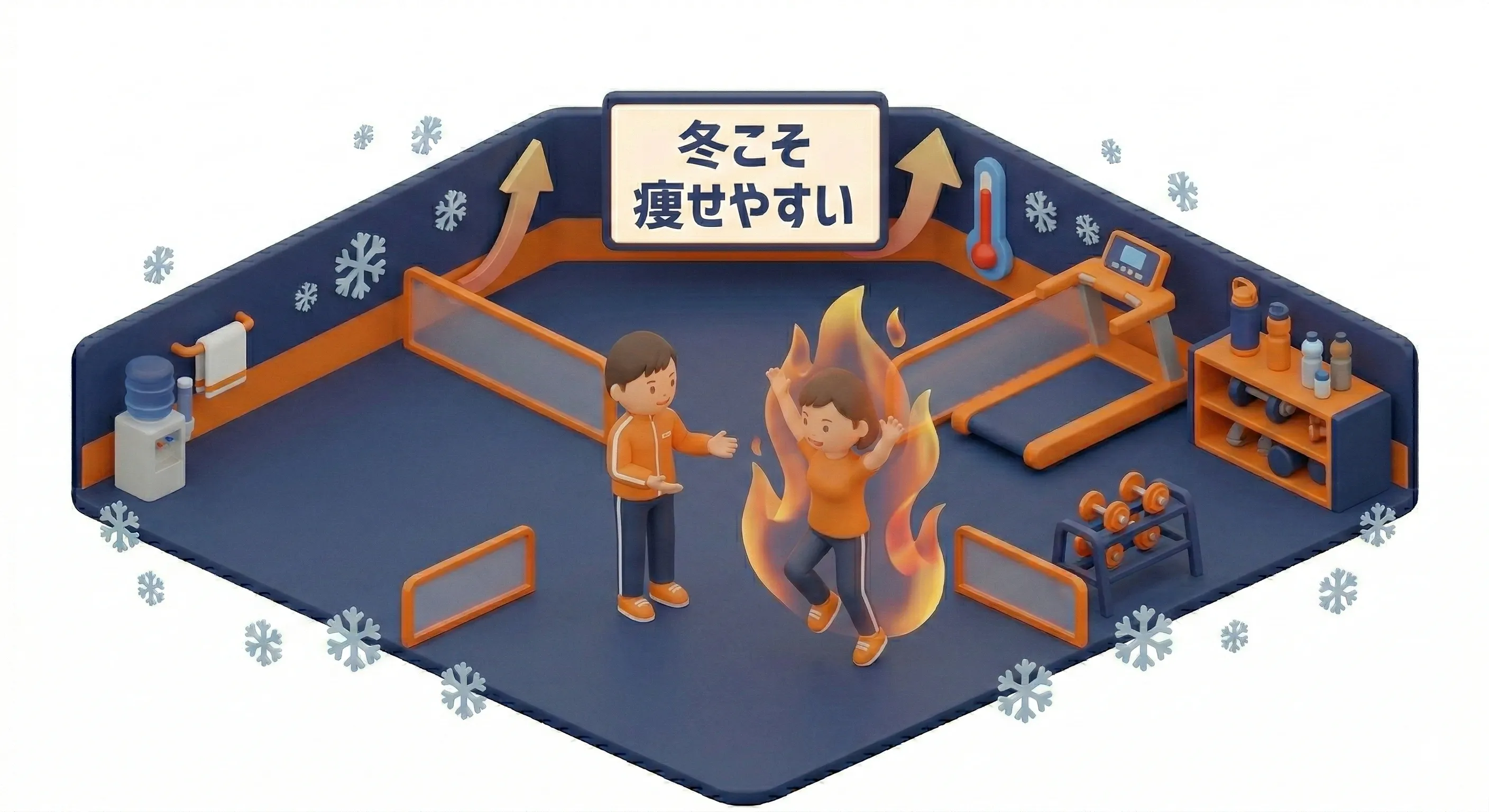 冬は実は痩せやすい季節|なのに太る人が多い理由を解説