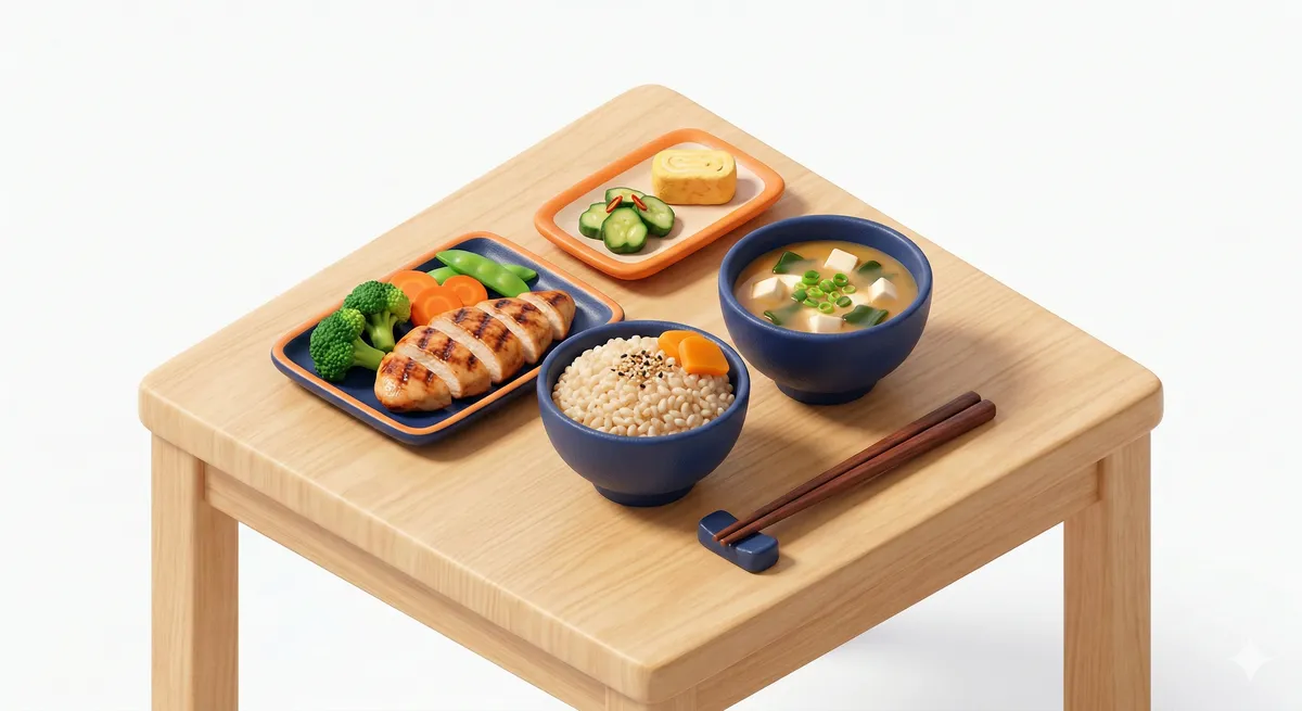 食事管理アプリの画面イメージ