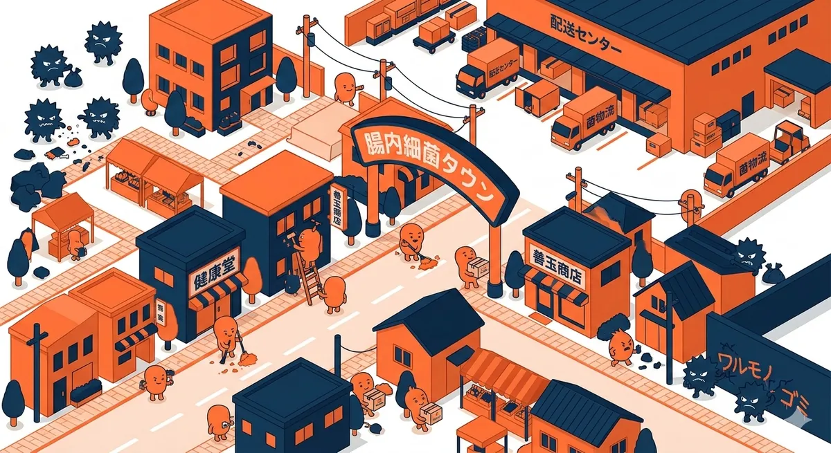 腸活しても変わらない人へ|食事改善が半分しか効かない理由