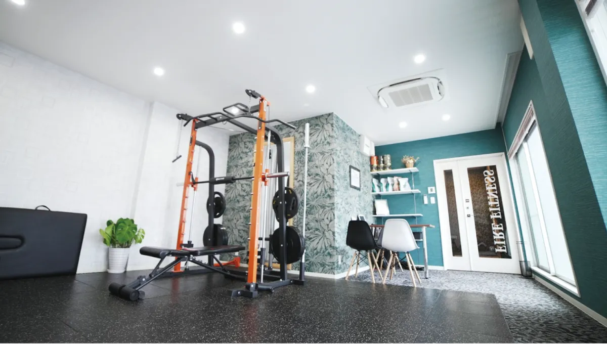 FIREFITNESS島田本町店のトレーニングスペース