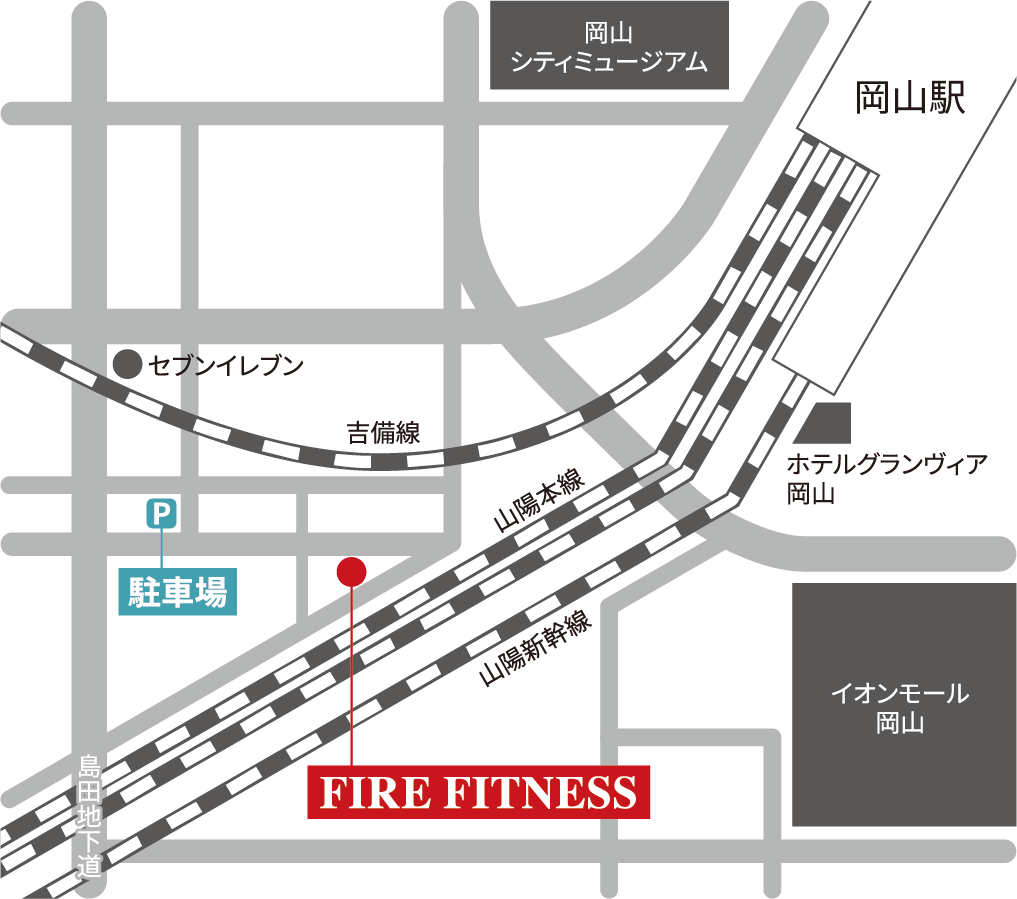 firefitness アクセスマップ